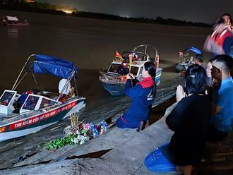 Thương tâm: Đã tìm thấy thi thể của 3 cháu nhỏ trong vụ 4 người mất tích trên sông Đào ở Nam Định