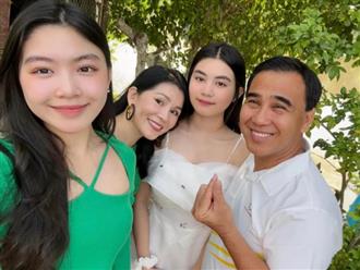 Về quê nội ở Tiền Giang, 2 ái nữ nhà MC Quyền Linh hóa thân thành 'con gái miền Tây' xinh đẹp 