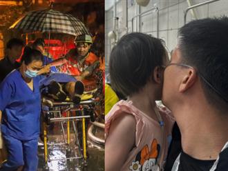 Vụ cháy chung cư ở Hà Nội: Bố mẹ bế con 2 tuổi nhảy từ tầng cao xuống gãy tay chân, đang thất lạc con gái 9 tuổi