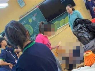 Vụ cô giáo túm cổ áo, mắng chửi nữ sinh ở Hà Nội: Do đặt bánh sinh nhật khác ý cô chủ nhiệm