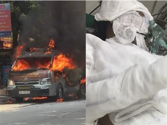 Vụ xe cấp cứu bị cháy rụi ở Điện Biên: Nạn nhân bị bỏng trên 40% là sản phụ câm điếc bẩm sinh