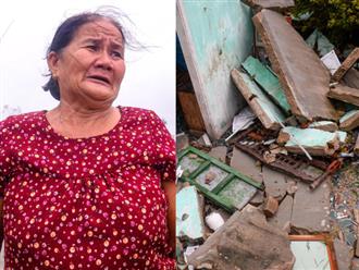 Xót xa dân miền biển ở Huế 'ứa nước mắt' khi chứng kiến nhà cửa, tài sản bị bão Noru tàn phá