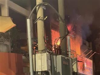 Cháy quán ăn ở đường Bàn Cờ, quận 3, nhiều tài sản bị thiêu rụi