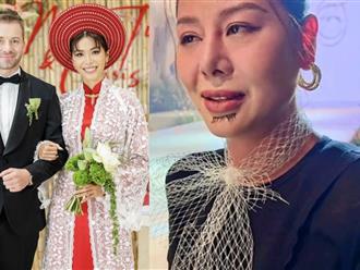Dự đám cưới Minh Tú, Nam Thư có loạt hành động “ô dề” gây phản cảm, "vật lộn" với Huỳnh Lập để giành hoa cưới