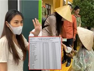 Diễn biến bất ngờ vụ tiền từ thiện Thủy Tiên trao ở Quảng Trị: Ít hơn so với biên bản hàng tỷ đồng