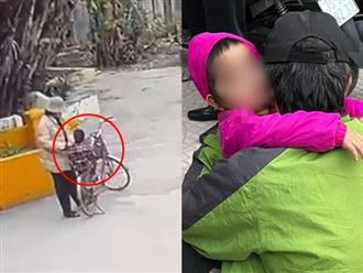Điều tra vụ bé gái 2 tuổi trong cống nước, nghi bị bắt cóc, camera ghi lại cảnh một người phụ nữ chở tới