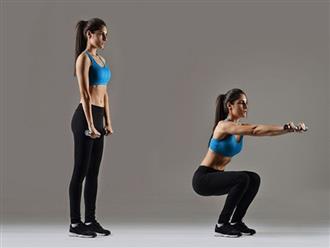9 động tác squat giúp vòng 3 căng tròn, săn chắc sau 7 ngày
