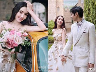Ảnh cưới của con trai trùm Hướng Hoa Cường và mỹ nhân Đài Loan