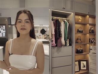 Căn hộ cao cấp màu trắng trang nhã của Phạm Quỳnh Anh: Nhiều đồ nội thất thông minh, phòng để đồ hiệu khiêm tốn
