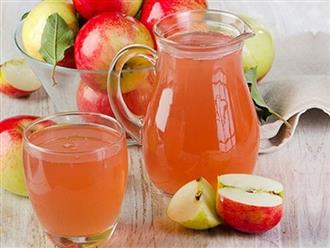 Công thức làm nước ép táo đơn giản và giúp giảm cân hiệu quả