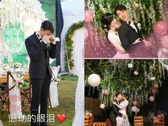 Đám cưới Cbiz hot nhất hôm nay: Sau 16 năm, Ngô Tôn rơi nước mắt trong hôn lễ cổ tích cùng "khách mời" đặc biệt