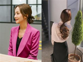 Học ngay nàng Park Min Young cách buộc tóc siêu mát, giúp tránh tối đa tình trạng mụn lưng hè này
