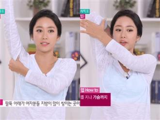 Jeon Hye Bin bật mí bí quyết giúp tăng size ngực từ cup A lên cup B chỉ với 4 động tác đơn giản bất ngờ