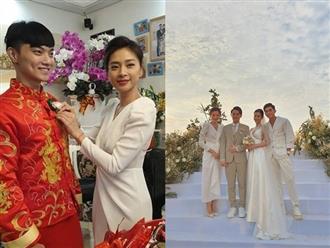 Tiết kiệm như Ngô Thanh Vân: Chỉ một bộ đầm trắng mà "đả nữ" diện từ ngày cưới em trai đến đám cưới thế kỷ của Đông Nhi