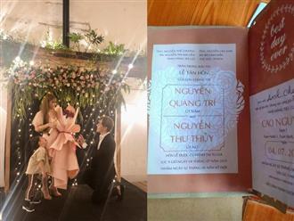 Xôn xao thông tin Thu Thủy kết hôn vào tháng 7, lộ hình ảnh thiệp cưới với bạn trai kém 10 tuổi