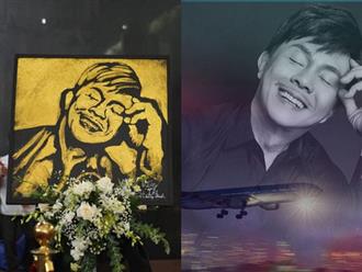 Xúc động bức tranh vẽ duy nhất tại tang lễ của NS Chí Tài được top 3 Vietnam's Got Talent hoàn thành trong 4 phút