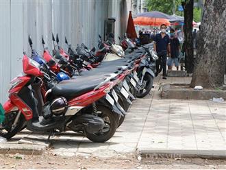 Cảnh giác trước việc tráo biển số nhằm trộm xe máy ở bãi giữ xe