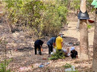 Thi thể chết cháy trong rừng cao su: Đã xác định được danh tính