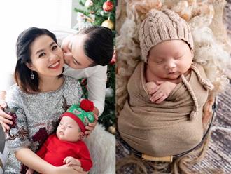 Gần 3 tháng sau sinh, Lê Khánh khiến fan 'rụng tim' khi tung bộ ảnh gia đình ngọt ngào