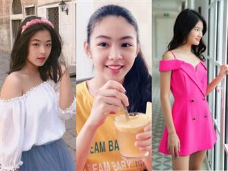"Bình rượu mơ" của sao Việt: Mới 15 tuổi đã cao tới 1m70, dáng chuẩn hoa hậu tương lai nhưng bất ngờ nhất là phong cách thời trang