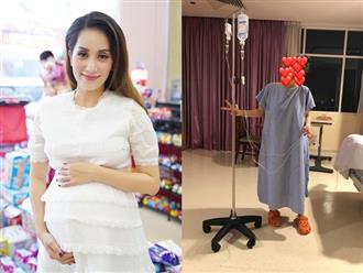 Hình ảnh đầu tiên của Khánh Thi sau ca sinh mổ con gái thứ 2, nhìn mà xót xa