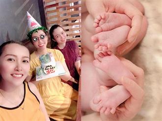 Hoa hậu Đặng Thu Thảo hạnh phúc khoe đang mang thai đôi