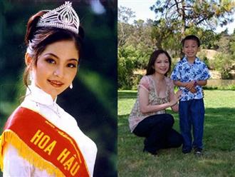 Hoa hậu Việt Nam 1996 Thiên Nga: 'Tôi và con trai như từ trên mây rơi xuống khi chồng mất'