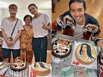 Không chỉ diện đồ đôi, BB Trần còn đưa người yêu về mừng sinh nhật cùng gia đình