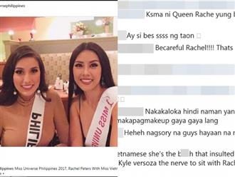 Nguyễn Thị Loan bị fans Philippines 'đeo bám nói xấu' tại Miss Universe 2017