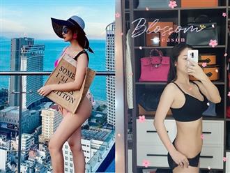 Càng đẻ càng đẹp, Hoa hậu Jennifer Phạm diện bikini sexy khó tin ở tuổi U40