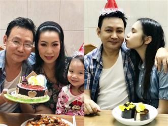 Trịnh Kim Chi hạnh phúc nghẹn ngào khi con gái lớn biết làm bánh mừng sinh nhật bố