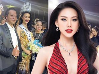 Hé lộ chân dung bố mẹ của tân Miss Universe VietNam Bùi Quỳnh Hoa: Gia thế 'không phải dạng vừa' cỡ nào mà cư dân mạng đồn 'mua giải'?