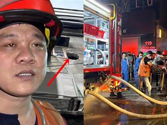 Đập tường cứu người mắc kẹt trong vụ cháy nhà trọ ở Trung Kính: Đội trưởng đội cứu hộ xót xa 'không có lối thoát nào cho các nạn nhân...'
