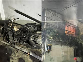 Cháy nhà ở Đà Nẵng, khói lửa bao trùm cả con hẻm, 6 người mắc kẹt