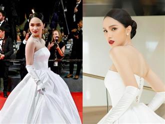 Xuất hiện lần đầu tiên tại thảm đỏ LHP Cannes 2022: Hương Giang diện váy lộng lẫy tựa công chúa, lên tiếng trước thông tin bị truyền thông ngó lơ