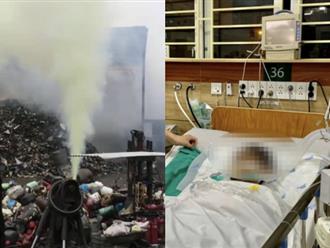 Rò khí độc khi đang khò bình phế liệu, 3 người nhập viện cấp cứu, trường hợp nặng nhất phải thở máy