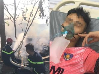 Vụ cháy kho xưởng gần 1.000 m2 ở Hoà Bình: 8 cảnh sát PCCC phải nhập viện, nghi do ngộ độc khí