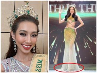 Khó tin: Thùy Tiên đã tự tay làm 1 điều cực 'mạo hiểm' với váy dạ hội trước giờ đăng quang, kết quả quá bất ngờ!