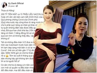 Trang Trần công khai ủng hộ Vy Oanh, 'hét lớn' dằn mặt bà chủ Đại Nam: 'Đưa tiền mặt ra làm lẹ luôn đi cho nó xanh chín'