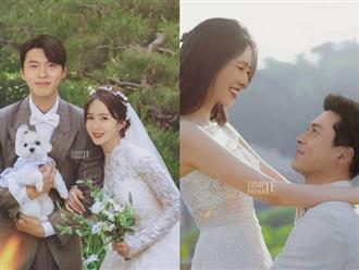 Bộ ảnh cưới 'pha-ke' của Son Ye Jin - Hyun Bin được tung ra trước giờ G, CĐM 'rần rần' hóng 'người thật việc thật' 