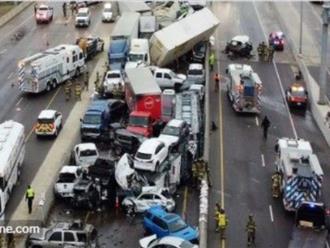 Tai nạn thảm khốc trên đường cao tốc: Ít nhất 35 người thiệt mạng trong đó có 18 nạn nhân bị thiêu sống