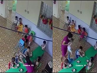 Đã xác định cô giáo mầm non nhồi nhét thức ăn, đánh bé trai hơn 2 tuổi ở Hà Nội