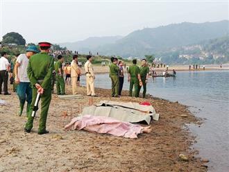 Kinh hoàng 8 học sinh chết đuối trên sông Đà