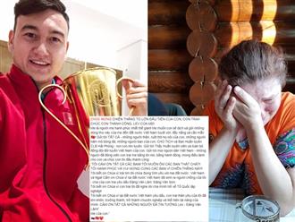 Mẹ thủ thành Văn Lâm viết tâm thư xúc động gửi người hâm mộ Việt Nam: 'Tôi muốn ôm các bạn thật chặt'