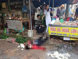 Một phụ nữ bị bắn nhiều phát đạn ngay giữa chợ