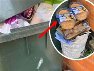 Sau "cơn bão" tích trữ thực phẩm vì Covid-19, thùng rác trên phố xuất hiện những thứ khiến nhiều người phải giật mình tự nhìn lại bản thân
