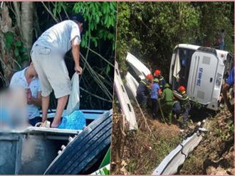 Tai nạn kinh hoàng ở Quảng Bình khiến 15 người chết: Tài xế không có bằng lái xe 47 chỗ, camera hành trình mất tín hiệu