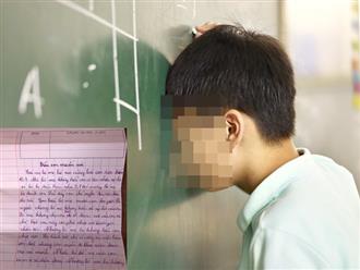 Tâm thư cậu bé lớp 4 gửi bố mẹ khiến nhiều phụ huynh lặng người: ‘Lúc bị điểm kém bố mẹ đánh con, con chỉ nghĩ đến cái chết’