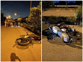 Bình Dương: Phát hiện nam sinh viên nằm chết giữa đường, hiện trường có vết trầy dẫn tới chiếc xe máy của nạn nhân dài 50m
