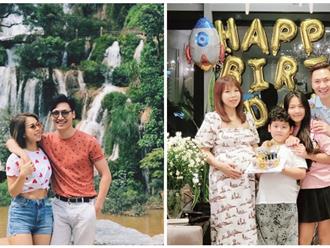 Tổ chức sinh nhật cho quý tử, nhan sắc bà xã Mạnh Trường thăng hạng bất ngờ khiến netizen khen ngợi hết lời 
